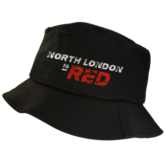 NORTH LONDON IS RED GOONERS BUCKET HAT