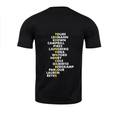 THE INVINCIBLES - TEAM NAMES ON BACK  T-SHIRT