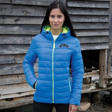 HAMPSTEAD BRAND WOMANS HOODED PUFFER JACKET
