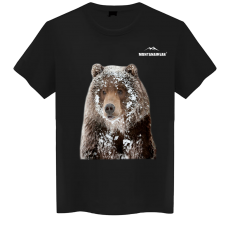 MONTANAWEAR BEAR IN THE SNOW T-SHIRT