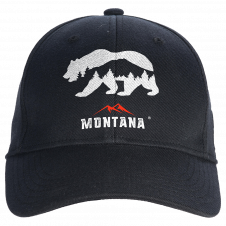 MONTANA BRAND BEAR BASEBALL CAP