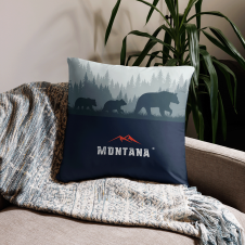 Montana Bear Basic Cushion