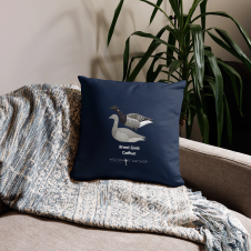 WAW Brent Geese Cushion