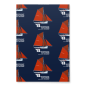 Dowr Carrek Rock Anchorage Red Cornish Crabber Boat Wrapping Paper Sheets Dowr Carrek Rock Anchorage Red Cornish Crabber Boat Wrapping Paper Sheets