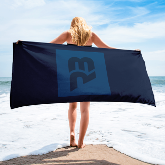 The Restronguet Brand Square Towel