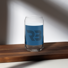 The Restronguet Brand Square Can-shaped glass