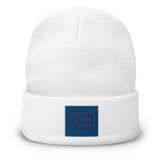 The Restronguet Brand Sxquare Embroidered Beanie
