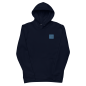 The Restronguet Brand Square Pocket print Unisex essential eco hoodie