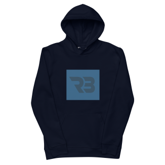 The Restronguet Brand Square Large Central Print Unisex essential eco hoodie