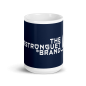 The Restronguet Brand with Yacht White glossy mug
