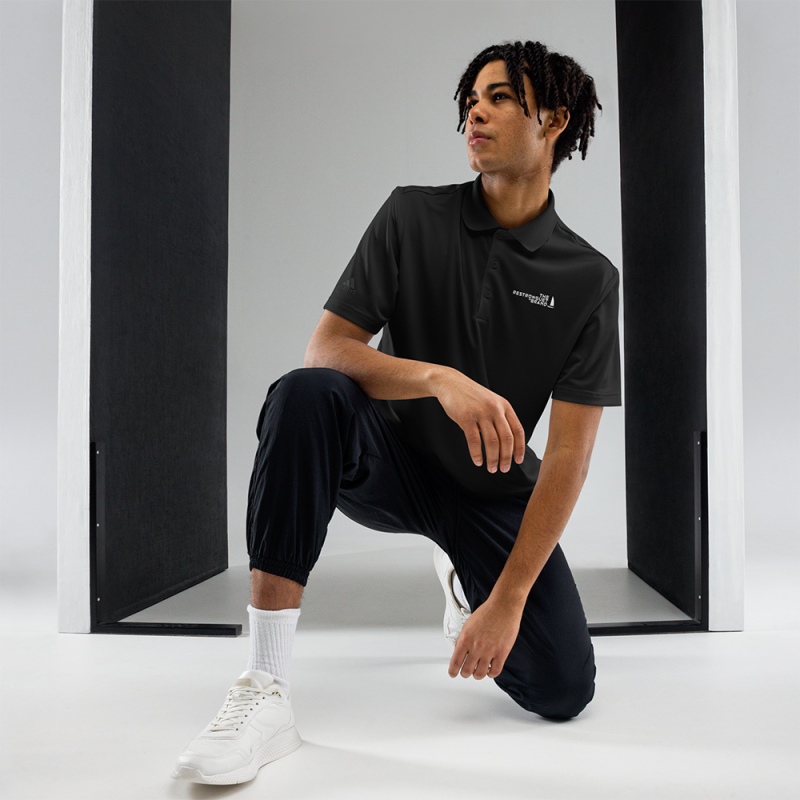 The Restronguet Brand with Yacht Adidas Premium Polo Shirt