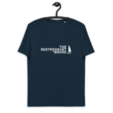 The Restronguet Brand with Yacht Unisex organic cotton t-shirt