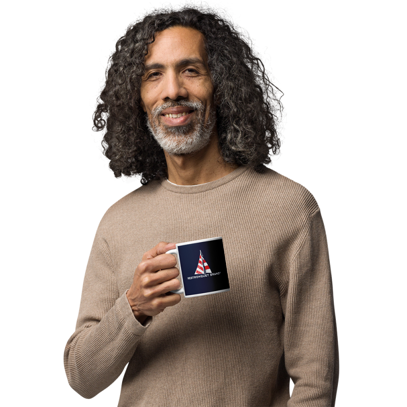 RB with Sail White glossy mug RB with Sail White glossy mug