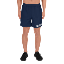 RB with lines Men's Recycled Athletic Shorts