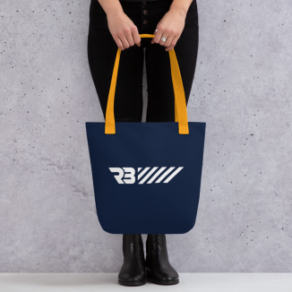 RB with lines Tote bag
