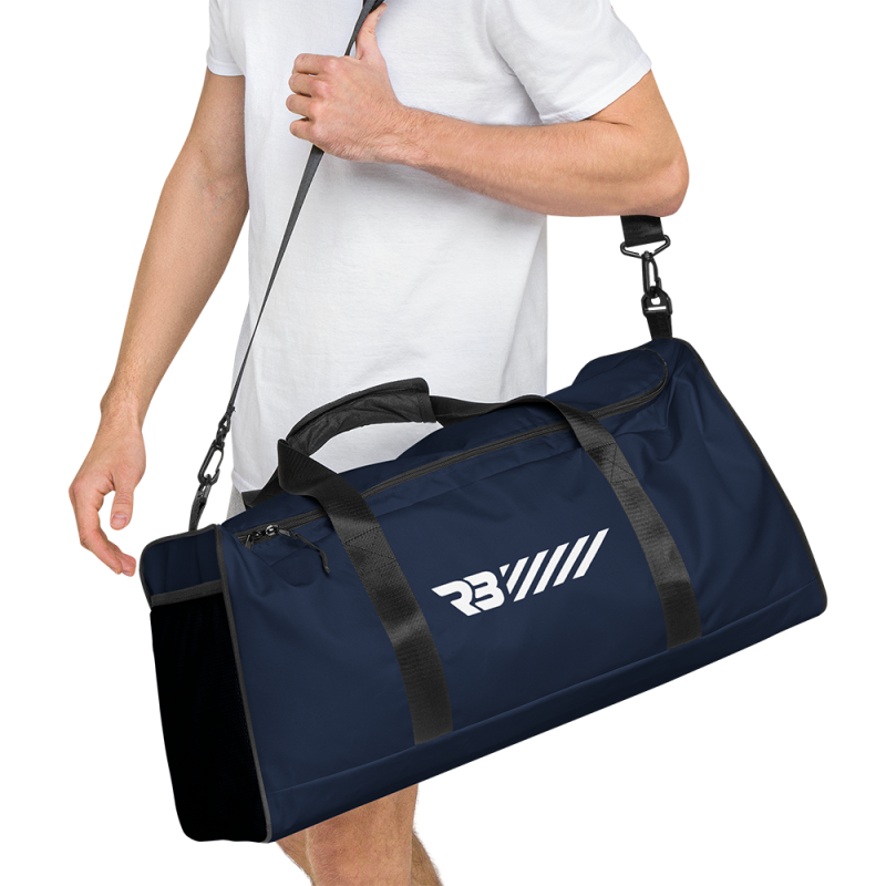 RB with lines Duffle bag