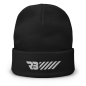 RB with lines Embroidered Beanie