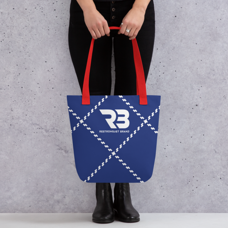 Restronguet Brand Checked Tote bag