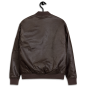 The Irish Brand Faux Leather Bomber Jacket