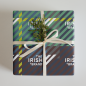 Irish brand Tartan Wrapping paper sheets