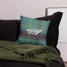 Irish Brand Tartan Premium Cushion