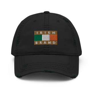 Irish Brand Original Light Distressed Dad Hat