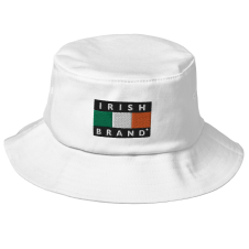 Irish Brand Original Black Old School Bucket Hat