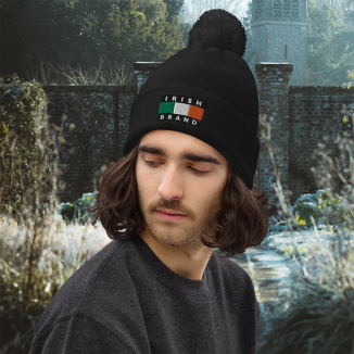 Irish Brand Pom pom beanie