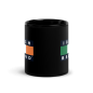 Irish Brand Original Black Glossy Mug
