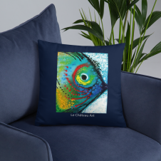 Le Chateau Brand Fish Art Cushion