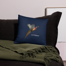 Le Chateau Brand Pheasant Cushion