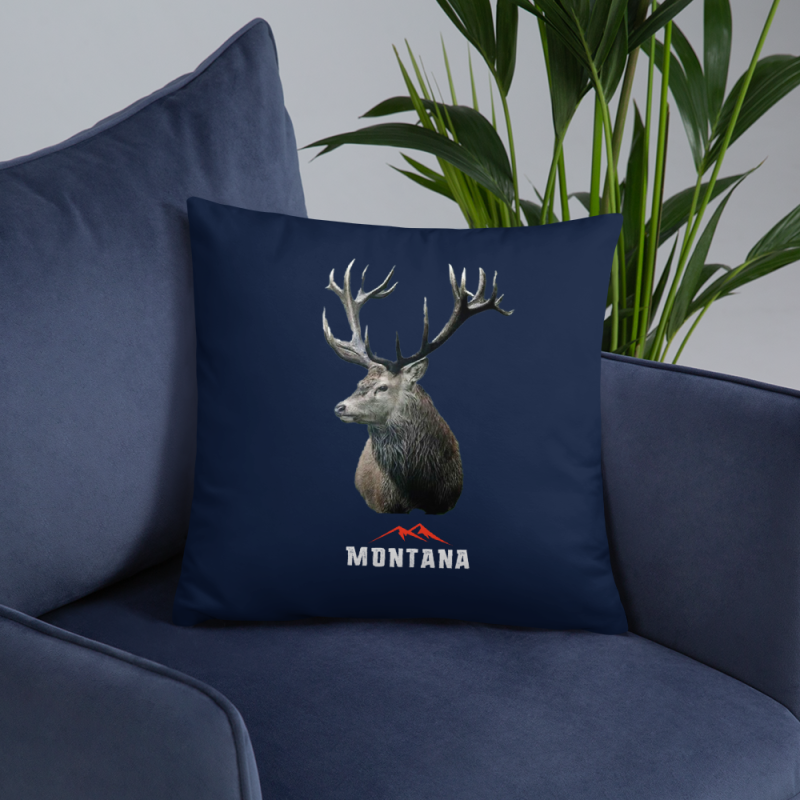 MONTANA BRAND DEER CUSHION