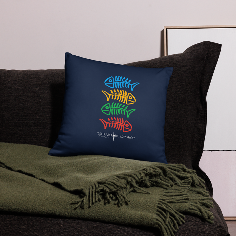 WILD ATLANTIC WAY FISH CUSHION