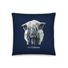Le Chateau Brand - Highland Cow Cushion