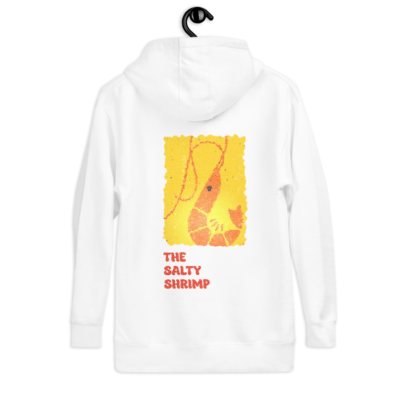 The Salty Shrimp Hoodie The Salty Shrimp Hoodie